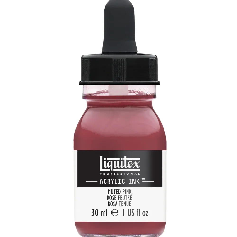 Liquitex Tusz akrylowy - - Muted Pink, 30 ml > Farby Akrylowe