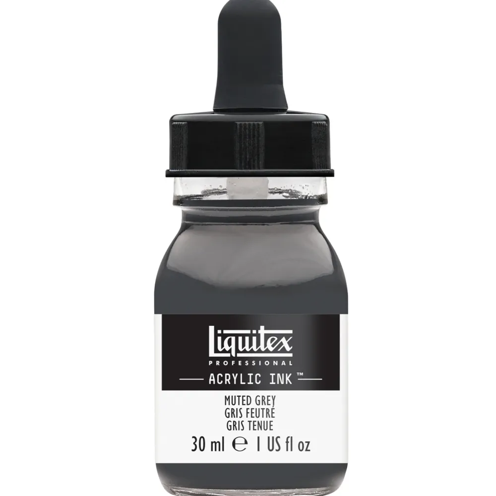 Liquitex Tusz akrylowy - - Muted Grey, 30 ml