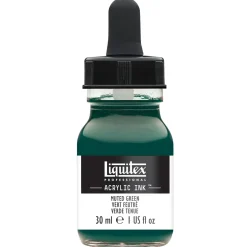 Liquitex Tusz akrylowy - - Muted Green, 30 ml > Farby Akrylowe