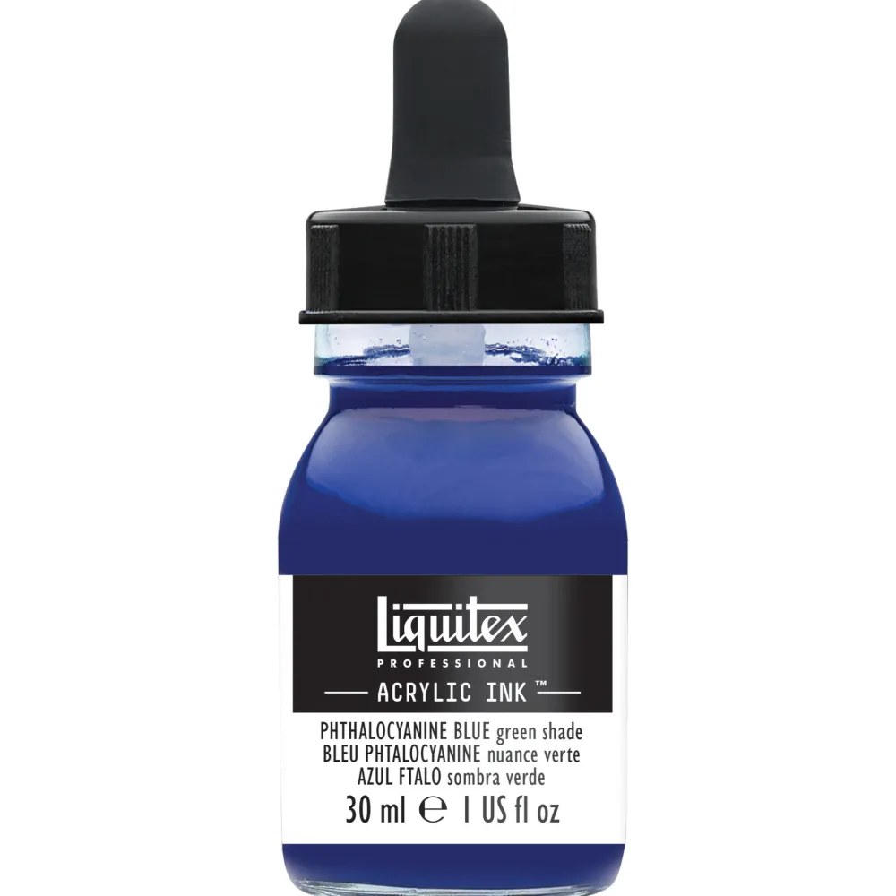 Liquitex Tusz akrylowy - - Phthalo Blue Green Shade, 30 ml > Farby Akrylowe