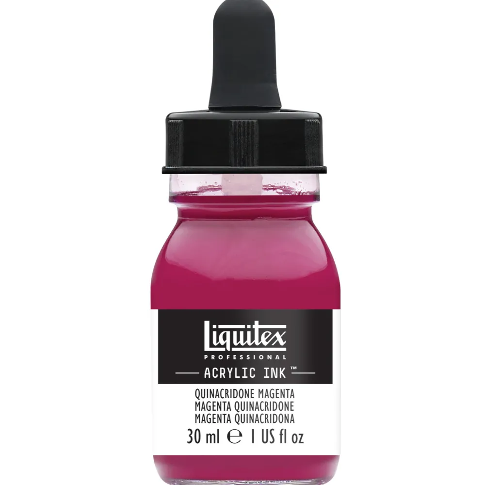Liquitex Tusz akrylowy - - Quinacridone Magenta, 30 ml > Farby Akrylowe