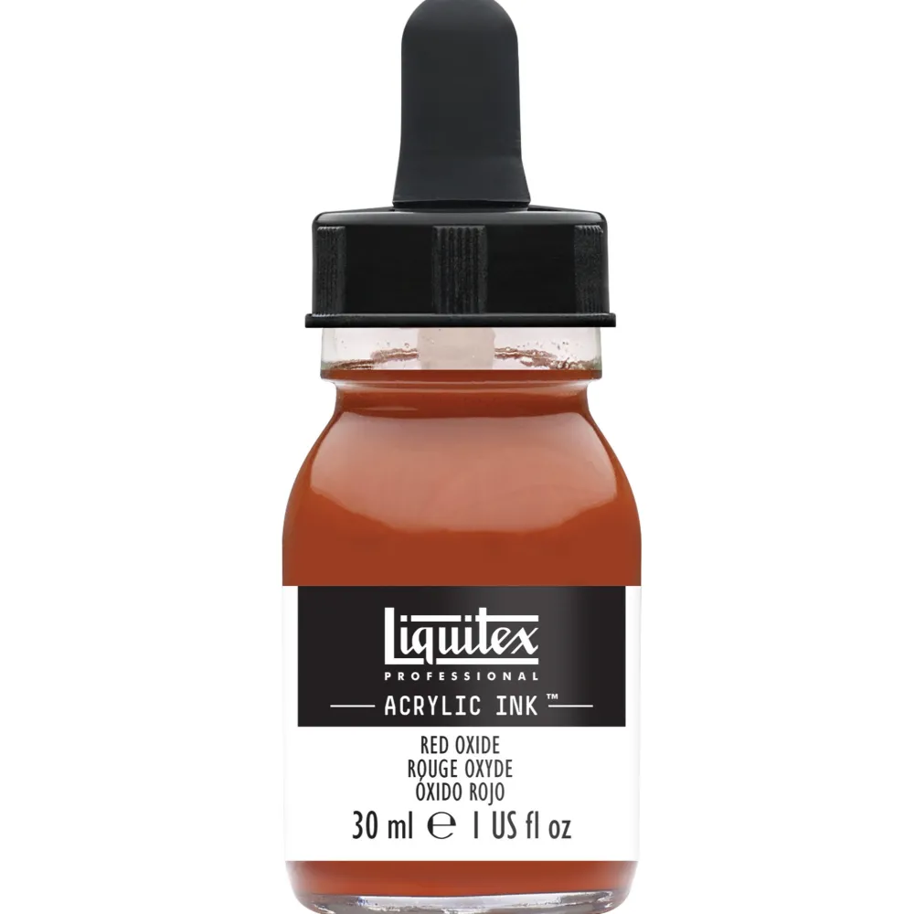 Liquitex Tusz akrylowy - - Red Oxide, 30 ml > Farby Akrylowe