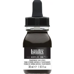 Liquitex Tusz akrylowy - - Transparent Raw Umber, 30 ml