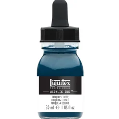 Liquitex Tusz akrylowy - - Turquoise Deep, 30 ml > Farby Akrylowe