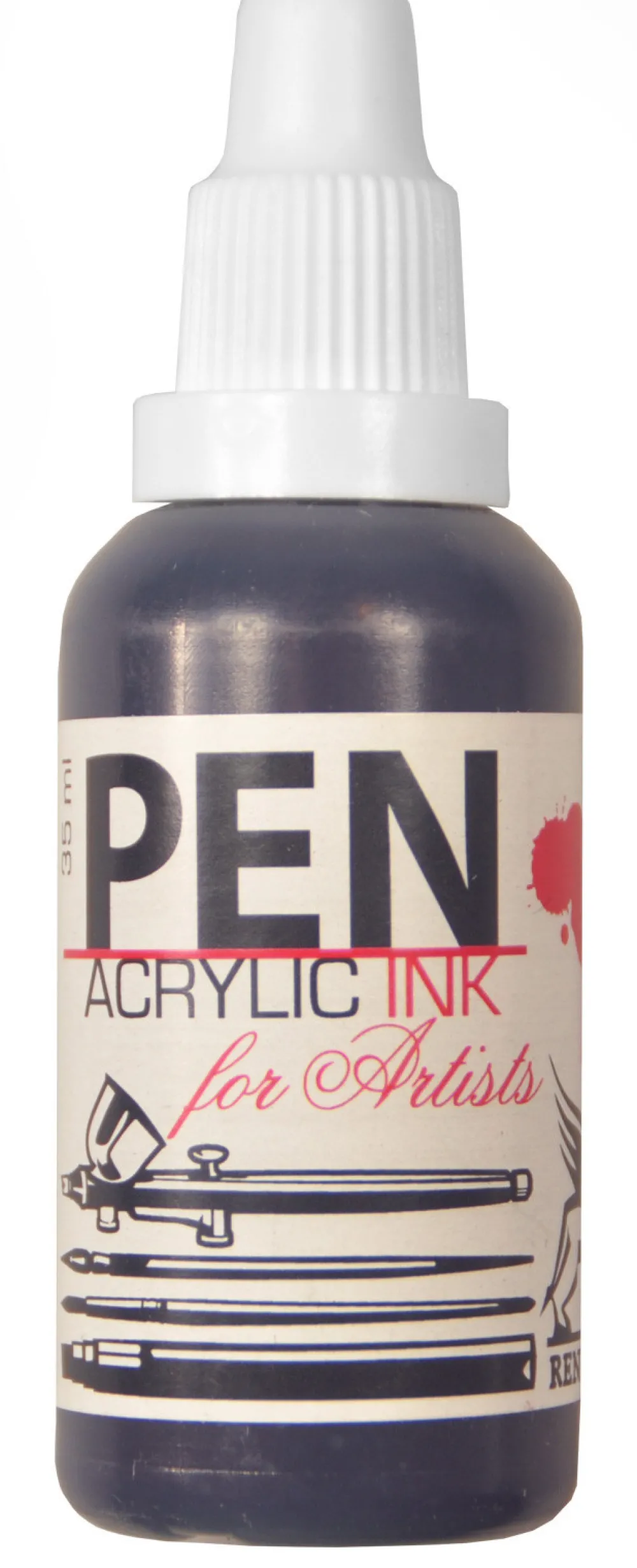 Renesans Tusz akrylowy - - fioletowy, 35 ml