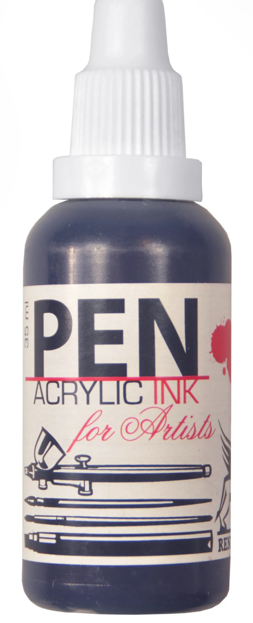 Renesans Tusz akrylowy - - granat marynarski, 35 ml > Farby Akrylowe