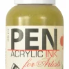 Renesans Tusz akrylowy - - ugier zielony, 35 ml > Farby Akrylowe