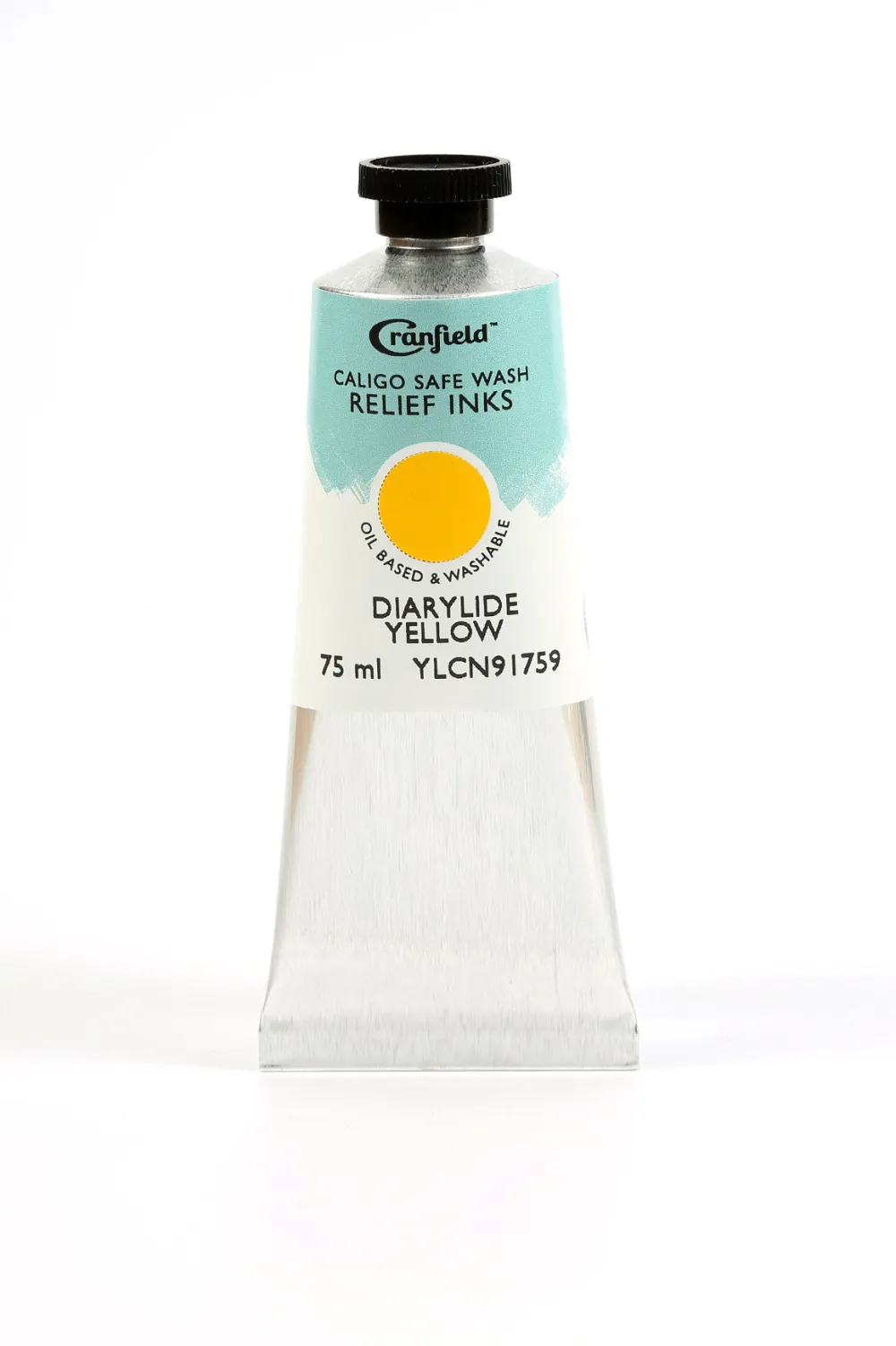 Tusz Caligo Safe Wash Relief - Cranfield - Diarylide Yellow 75 ml