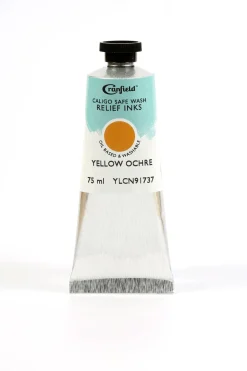 Tusz Caligo Safe Wash Relief - Cranfield - Yellow Ochre 75 ml
