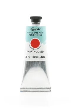 Tusz Caligo Safe Wash Relief - Cranfield - Napthol Red 75 ml > Techniki Graficzne