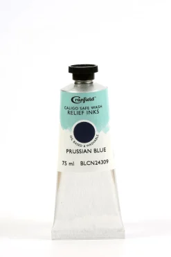 Tusz Caligo Safe Wash Relief - Cranfield - Prussian Blue 75 ml