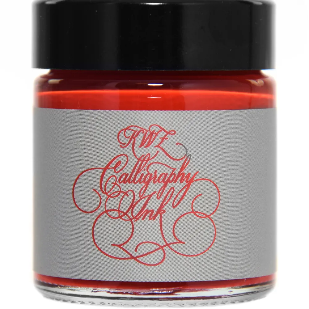 KWZ Ink Tusz Calligraphy Ink, matowy - - Red, 25 g
