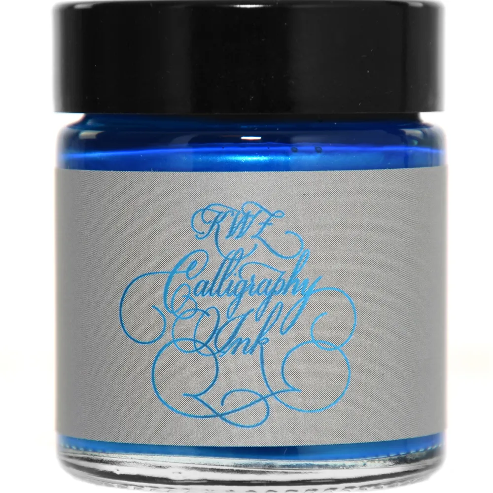 KWZ Ink Tusz Calligraphy Ink, perłowy - - Pearl Blue, 25 g