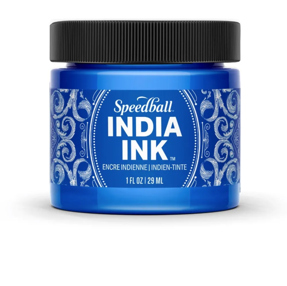 Speedball Tusz do kaligrafii India Ink - - Sapphire 29 ml