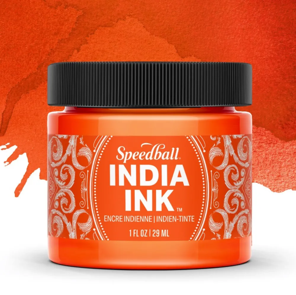Speedball Tusz do kaligrafii India Ink - - Citrine 29 ml
