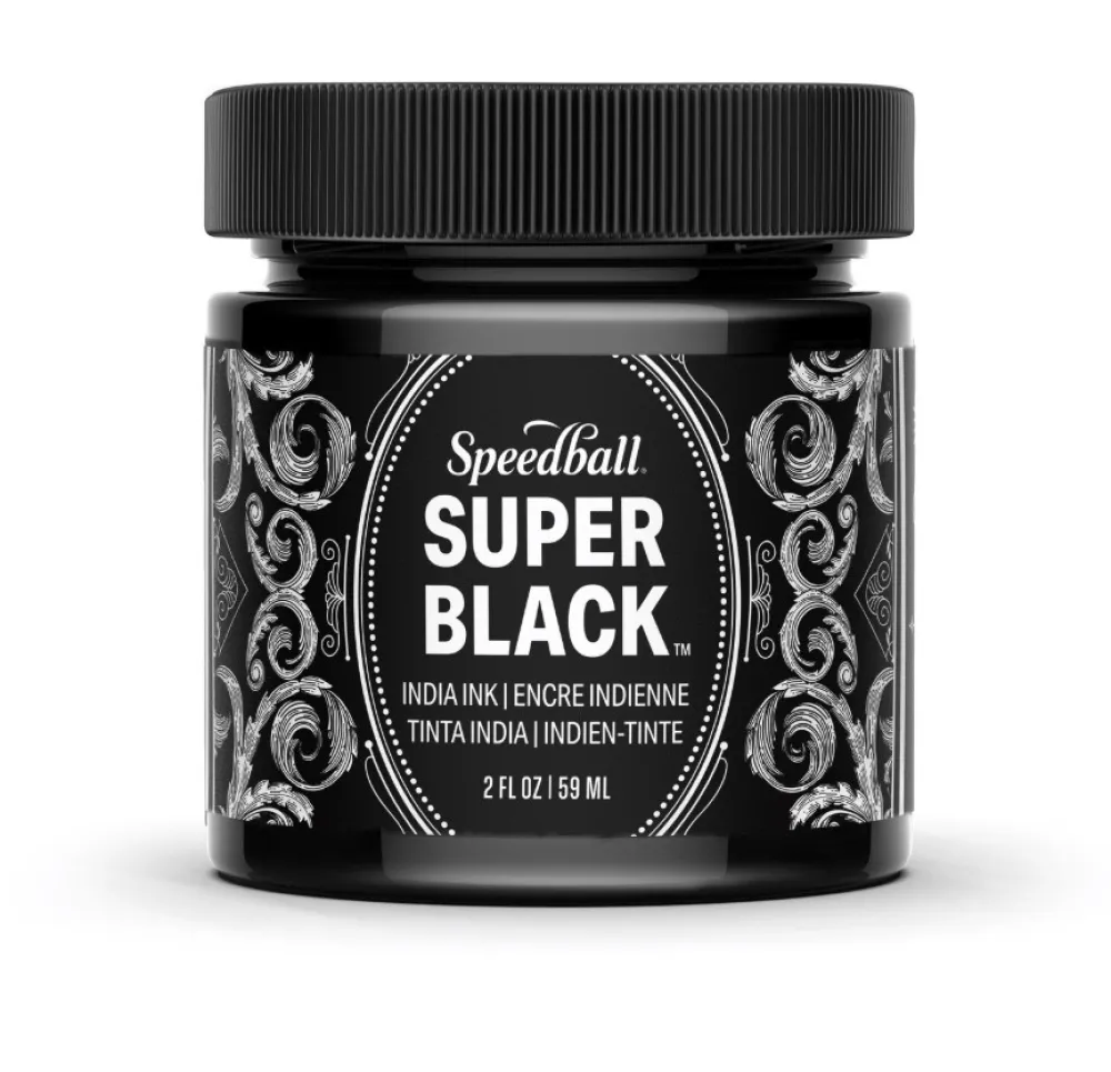 Speedball Tusz do kaligrafii India Ink - - Super Black 59 ml > Tusze Do Kaligrafii