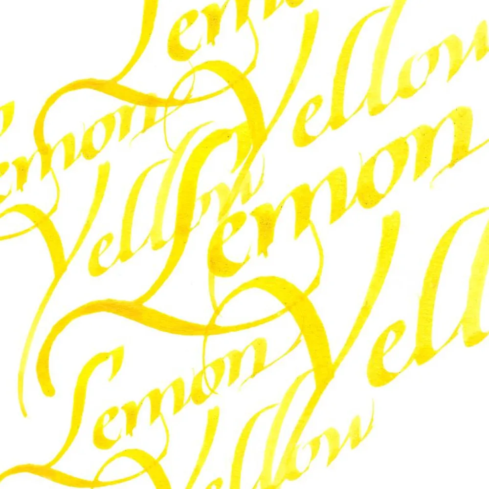 Winsor & Newton Tusz do kaligrafii - - lemon yellow, 30 ml