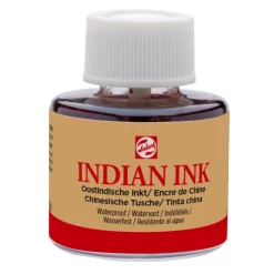 Talens Tusz kreślarski Indian Ink - - czarny, 11 ml > Tusze Do Kaligrafii|Tusze Rysunkowe