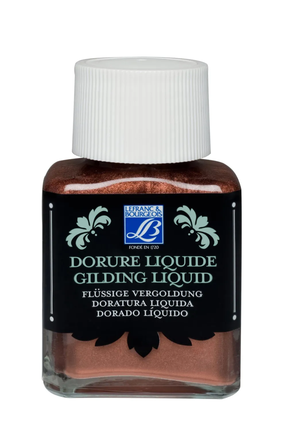 Lefranc & Bourgeois Tusz pozłotniczy Gilding Liquid - - Copper, 75 ml