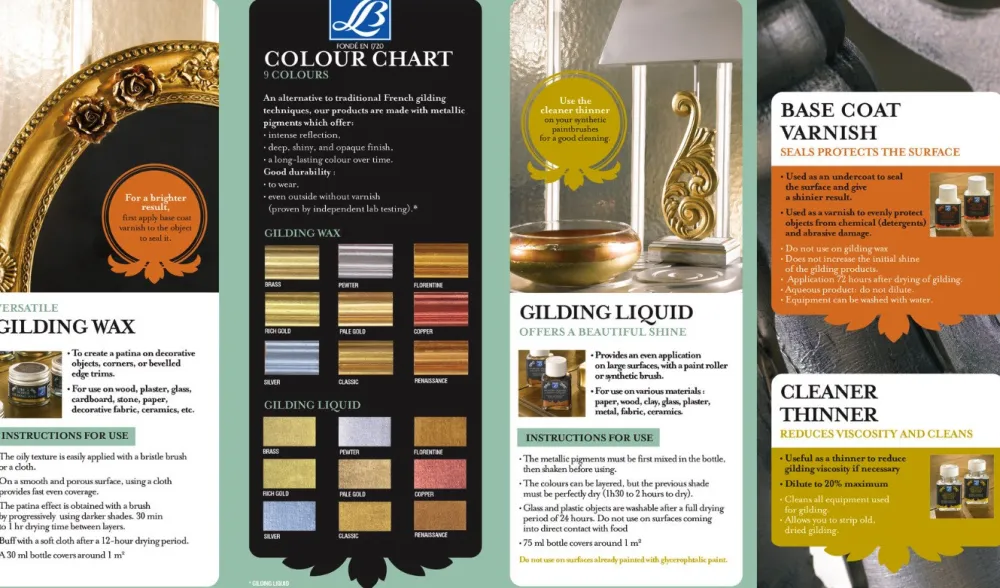 Lefranc & Bourgeois Tusz pozłotniczy Gilding Liquid - - Pale Gold, 75 ml > Pozłotnictwo