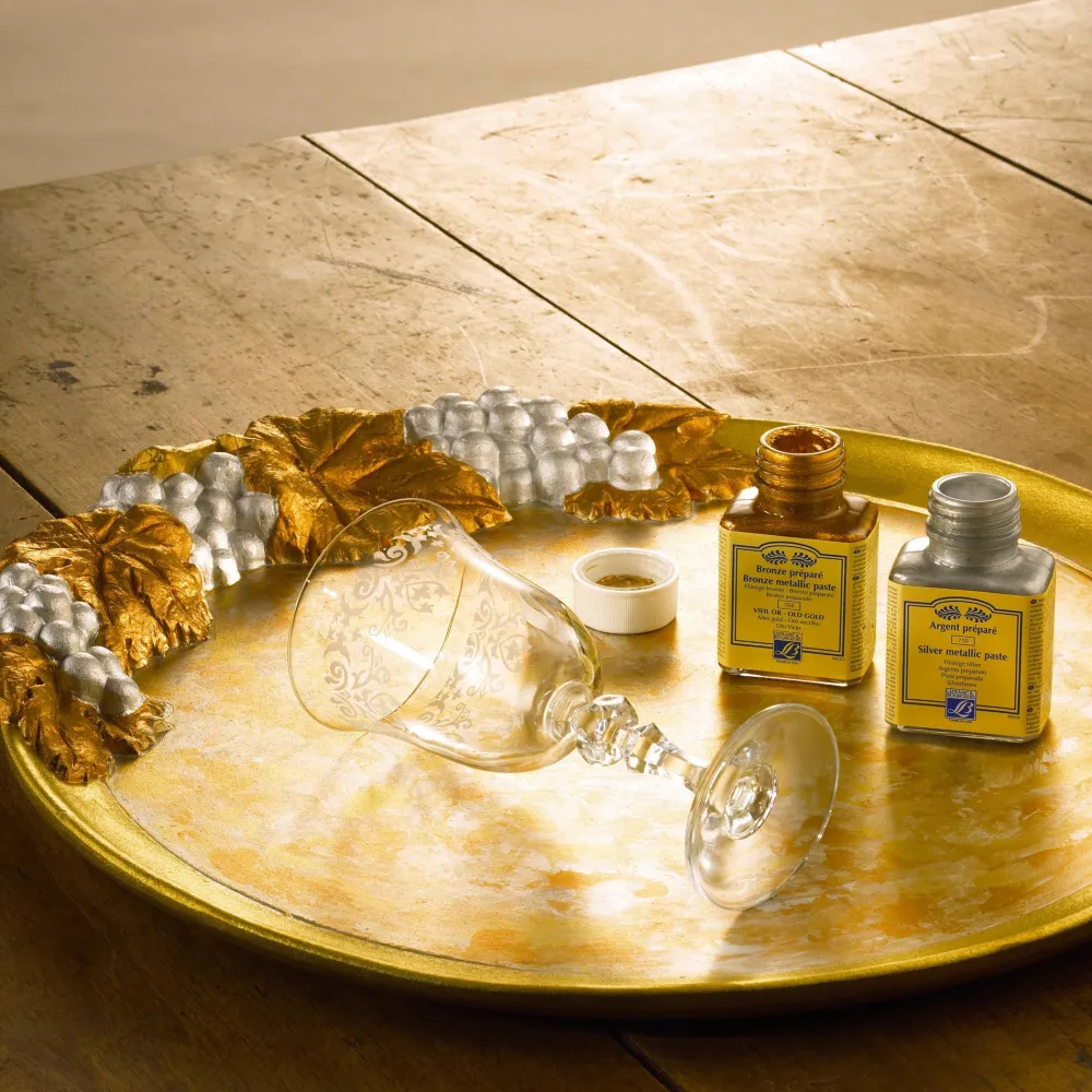 Lefranc & Bourgeois Tusz pozłotniczy Gilding Liquid - - Pale Gold, 75 ml > Pozłotnictwo