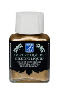 Lefranc & Bourgeois Tusz pozłotniczy Gilding Liquid - - Brass, 75 ml