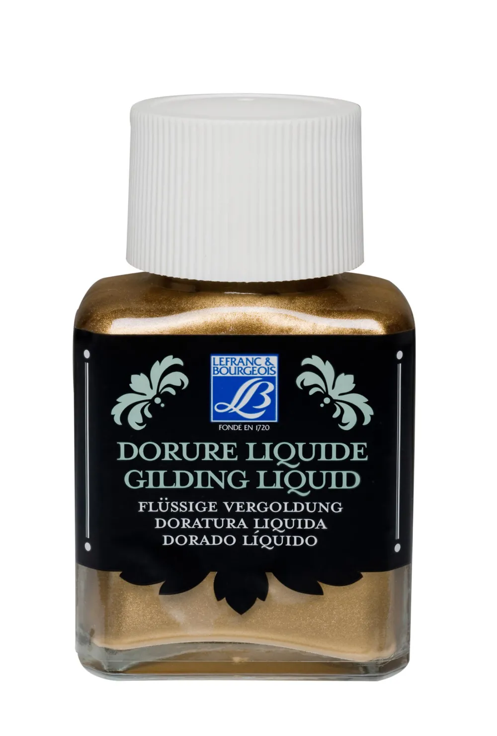 Lefranc & Bourgeois Tusz pozłotniczy Gilding Liquid - - Brass, 75 ml