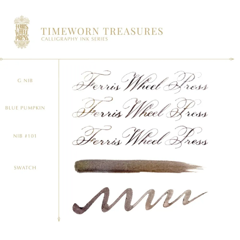 Ferris Wheel Press Tusz wodoodporny - - Timeworn Treasures 28 ml