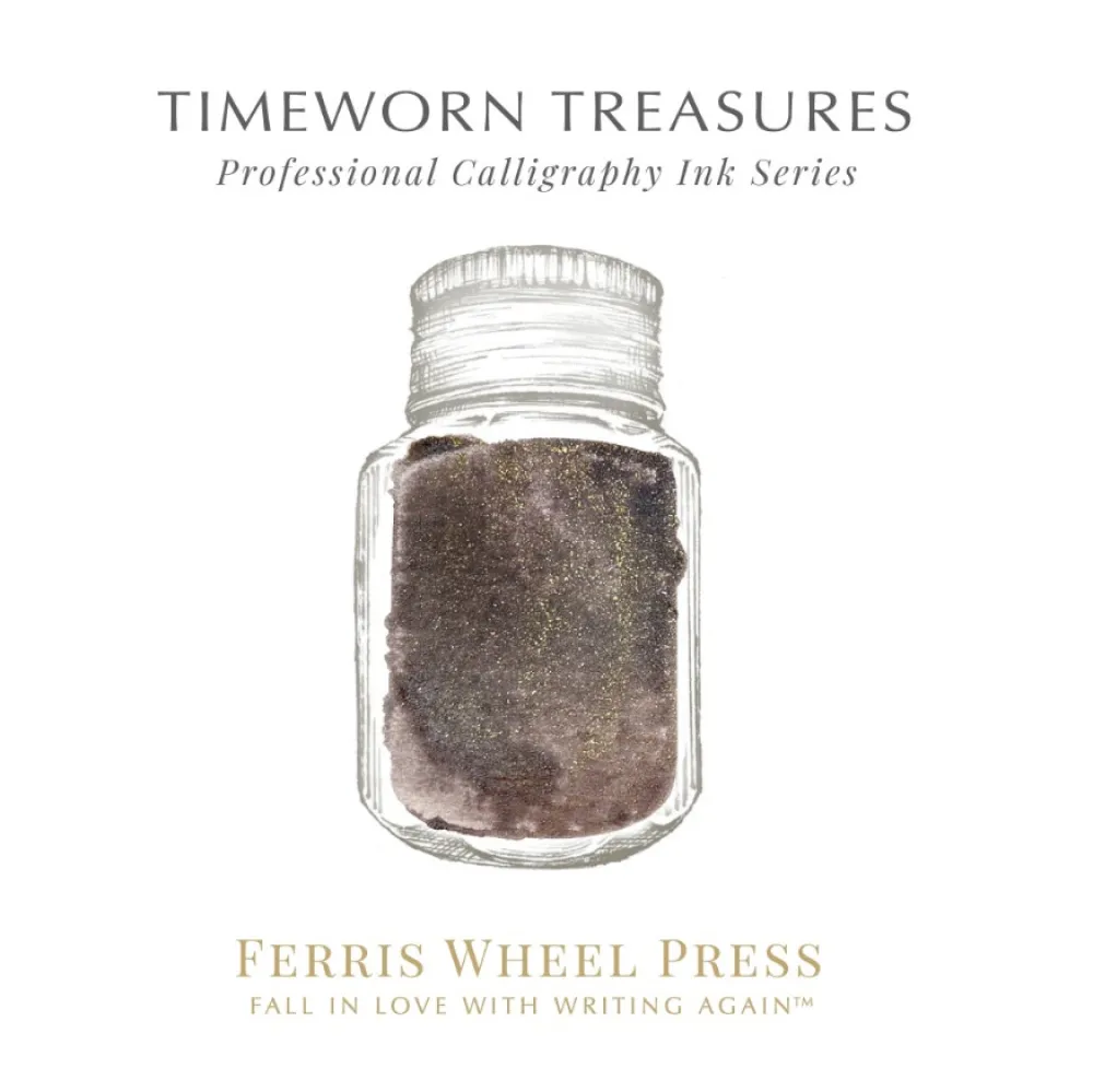 Ferris Wheel Press Tusz wodoodporny - - Timeworn Treasures 28 ml