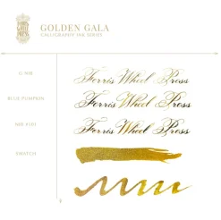 Ferris Wheel Press Tusz wodoodporny - - Golden Gala, 28 ml > Tusze Do Kaligrafii