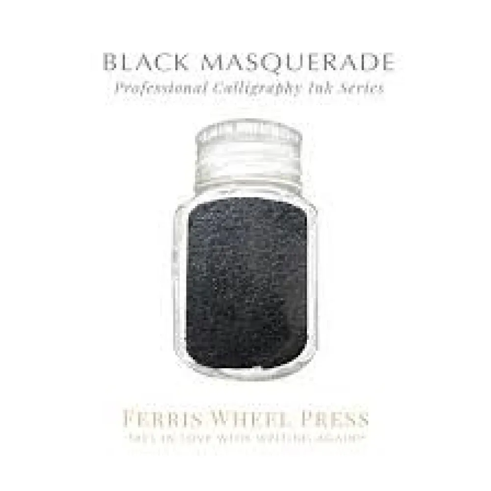 Ferris Wheel Press Tusz wodoodporny - - Black Masquerade, 28 ml