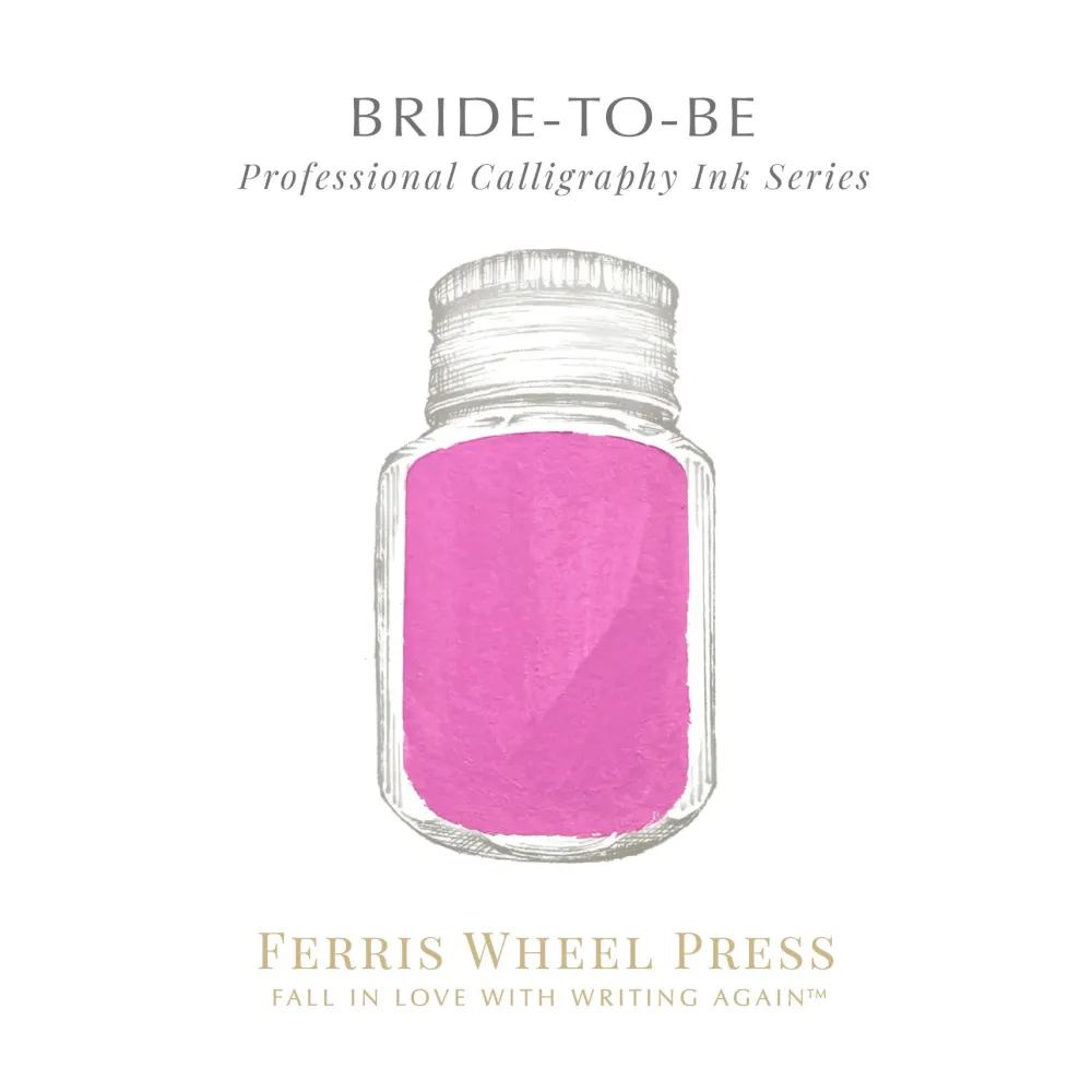 Ferris Wheel Press Tusz wodoodporny - - Bride to Be, 28 ml