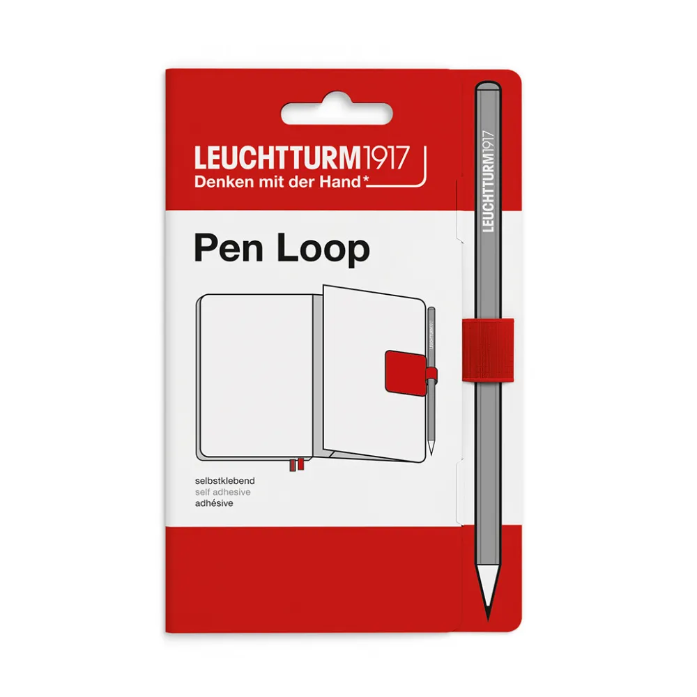 Leuchtturm1917 Uchwyt Pen Loop na długopis - - Cherry > Akcesoria