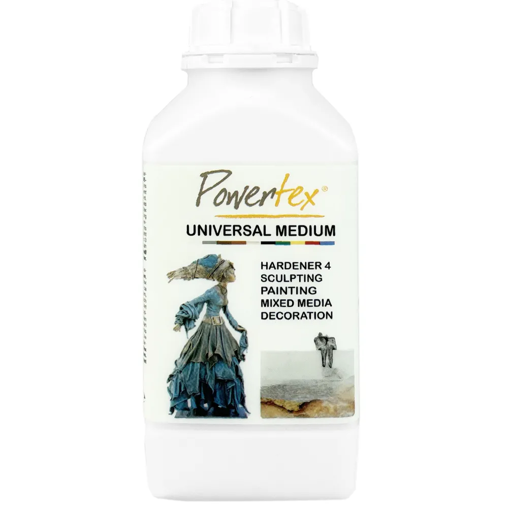 Powertex Utwardzacz do tkanin Universal Medium - - White, 0,5 kg > Powertex