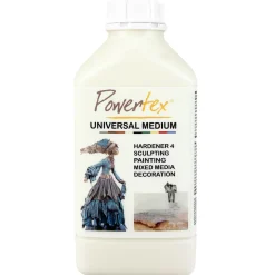Powertex Utwardzacz do tkanin Universal Medium - - Ivory, 1 kg