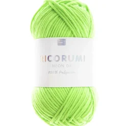 Rico Design Włóczka akrylowa Ricorumi Neon DK - - Green, 25 g ><noscript><img width=