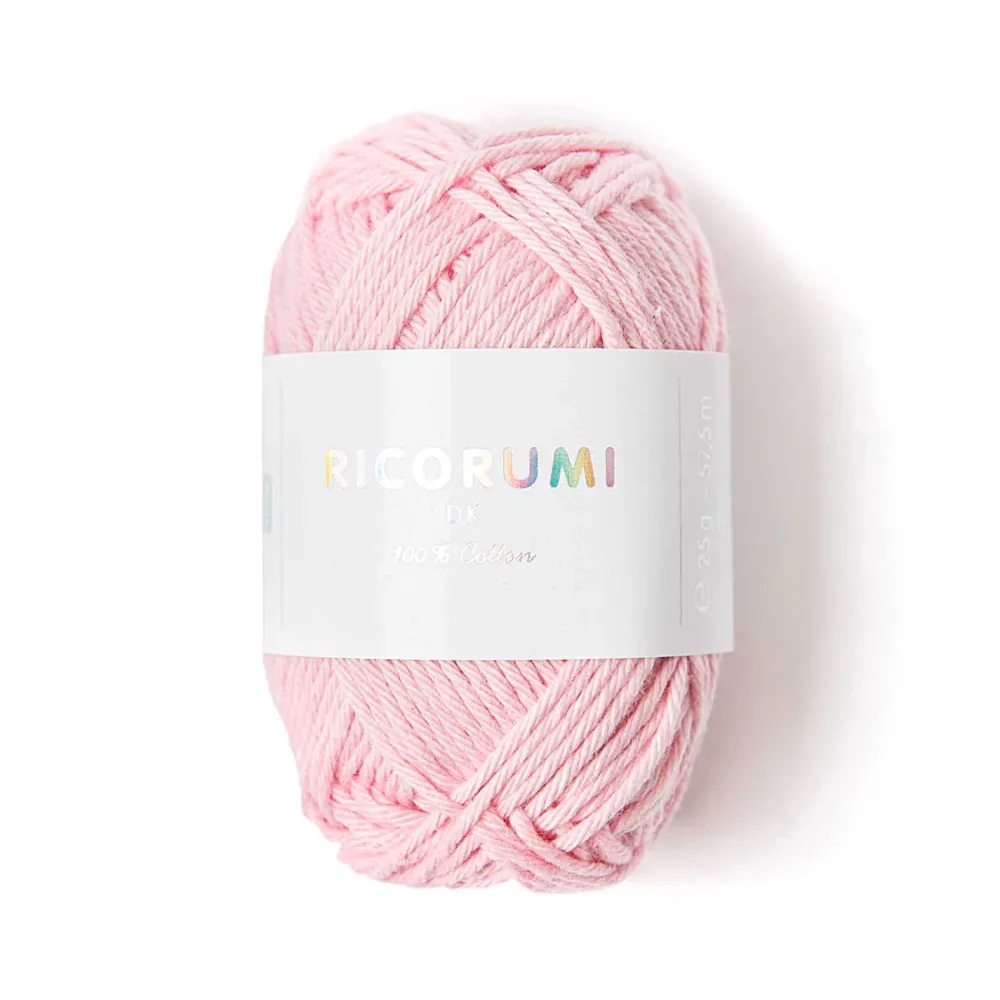 Rico Design Włóczka bawełniana Ricorumi DK - - Pink, 25 g