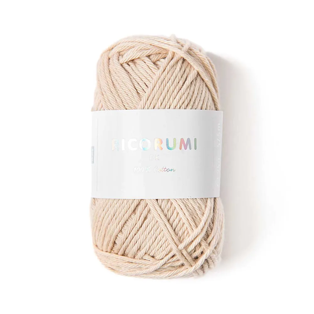 Rico Design Włóczka bawełniana Ricorumi DK - - Ecru, 25 g > Włóczki I Muliny
