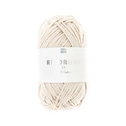 Rico Design Włóczka bawełniana Ricorumi DK - - Ivory, 25 g ><noscript><img width=