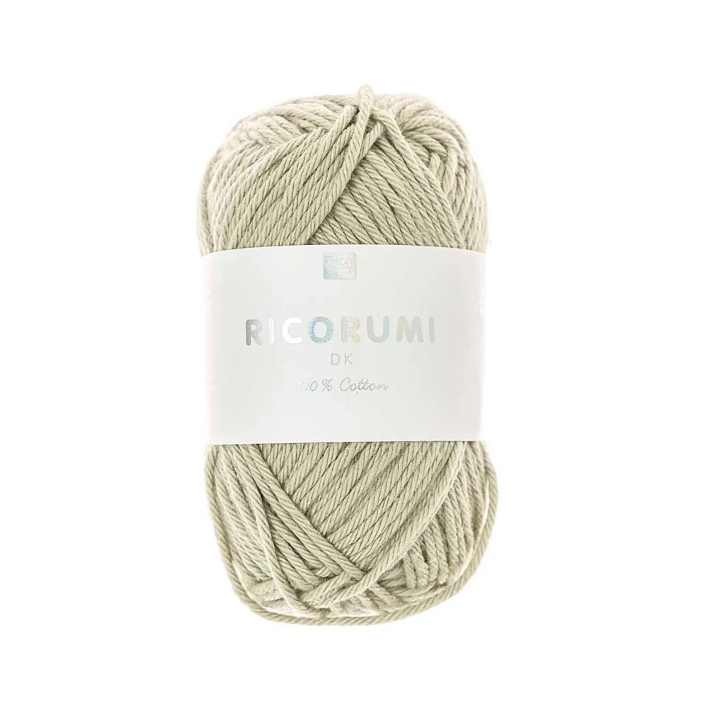 Rico Design Włóczka bawełniana Ricorumi DK - - Marsh Green, 25 g > Włóczki I Muliny