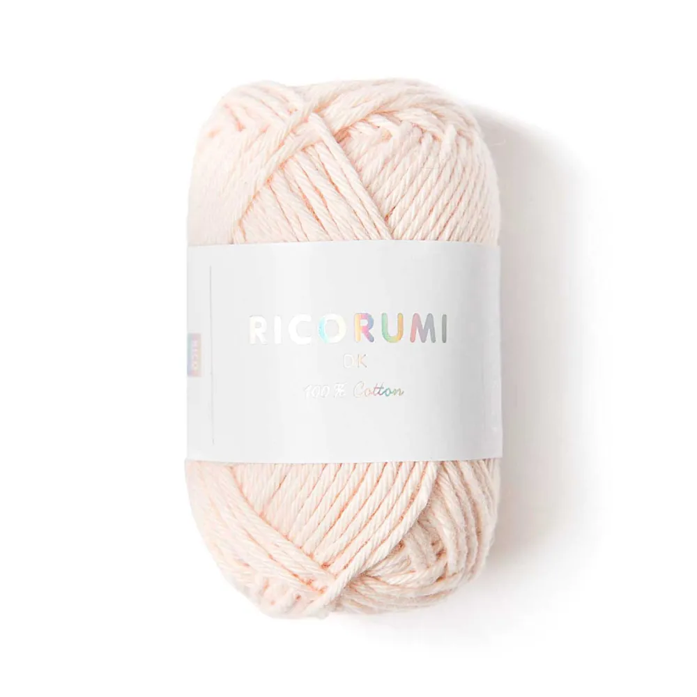 Rico Design Włóczka bawełniana Ricorumi DK - - Peach, 25 g > Włóczki I Muliny