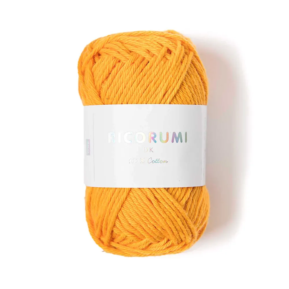 Rico Design Włóczka bawełniana Ricorumi DK - - Tangerine, 25 g
