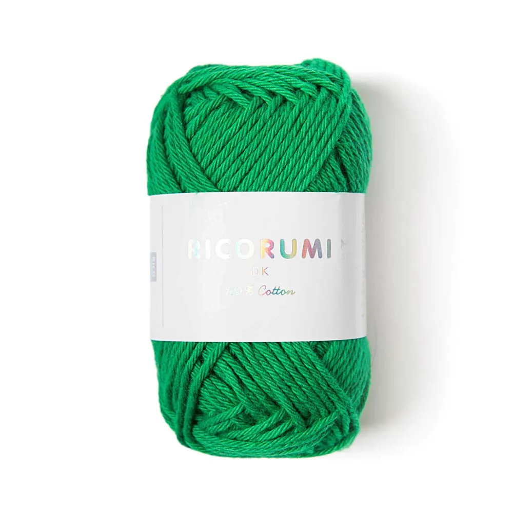 Rico Design Włóczka bawełniana Ricorumi DK - - Fir Green, 25 g > Włóczki I Muliny