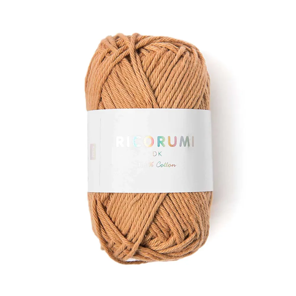 Rico Design Włóczka bawełniana Ricorumi DK - - Caramel, 25 g