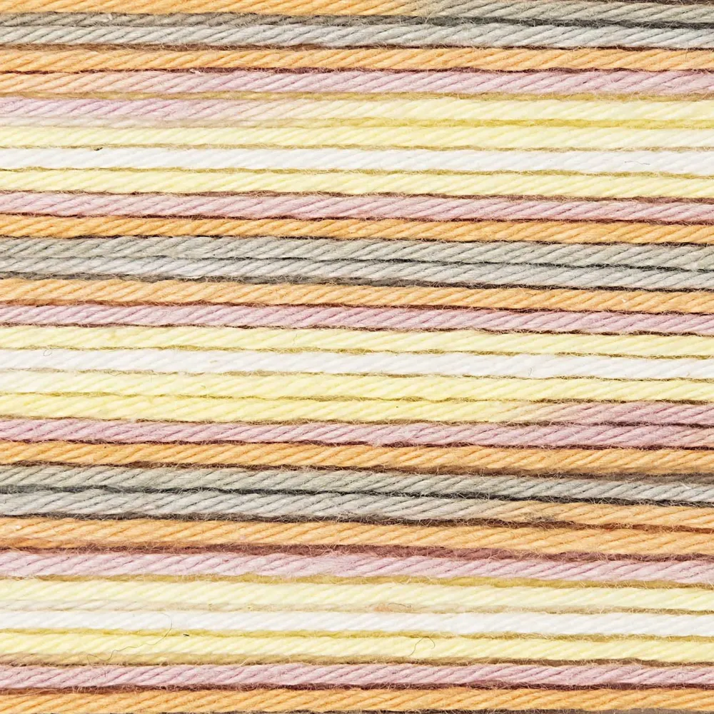 Rico Design Włóczka bawełniana Ricorumi Print DK - - Pink-Yellow, 25 g > Włóczki I Muliny