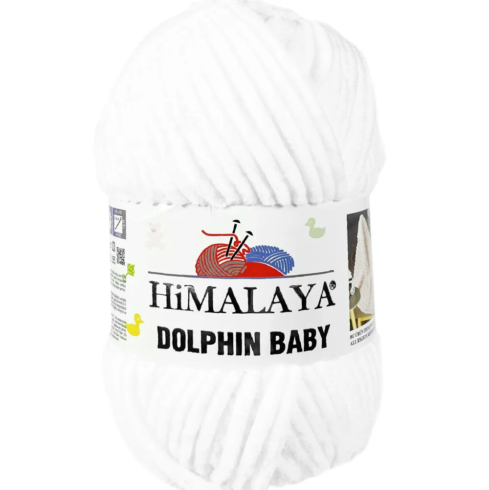 Himalaya Włóczka poliestrowa Dolphin Baby - - 1, 100 g, 120 m