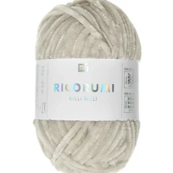 Rico Design Włóczka szenilowa Ricorumi Nilli Nilli - - Ecru, 25 g