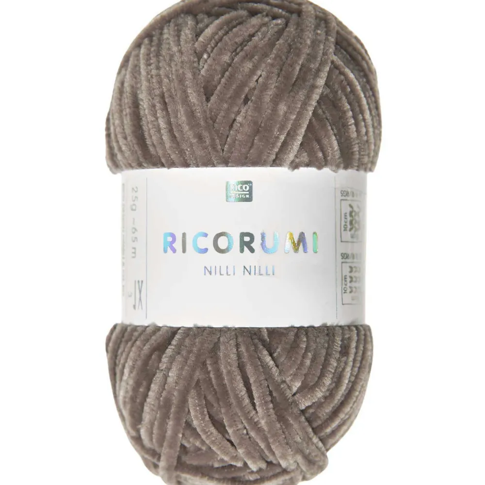 Rico Design Włóczka szenilowa Ricorumi Nilli Nilli - - Nougat, 25 g