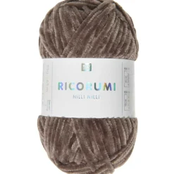 Rico Design Włóczka szenilowa Ricorumi Nilli Nilli - - Chocolate, 25 g