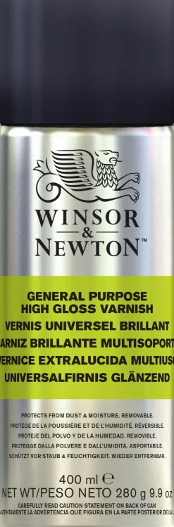 Winsor & Newton Werniks błyszczący w sprayu General Purpose - - 400 ml > Werniksy